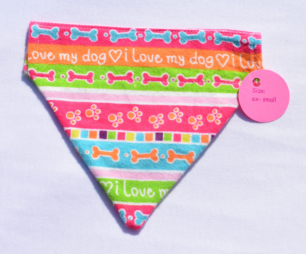 Bandanna - I love my dog