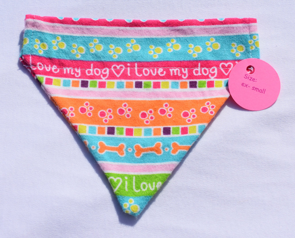 Bandanna - I love my dog